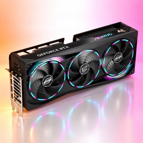 Видеокарта GIGABYTE NVIDIA GeForce RTX 5070 Ti AORUS MASTER 16Gb