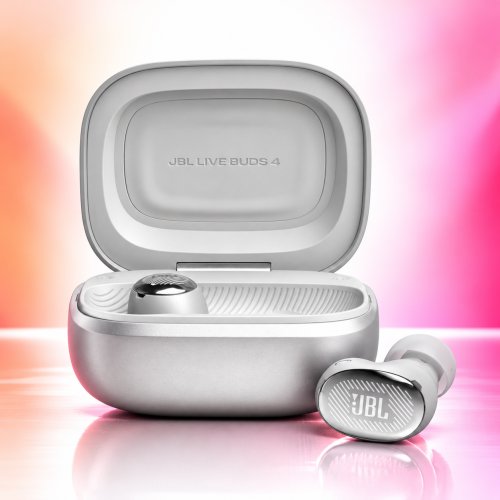 Беспроводные наушники JBL Live Buds 4, Silver  (Серебристый)