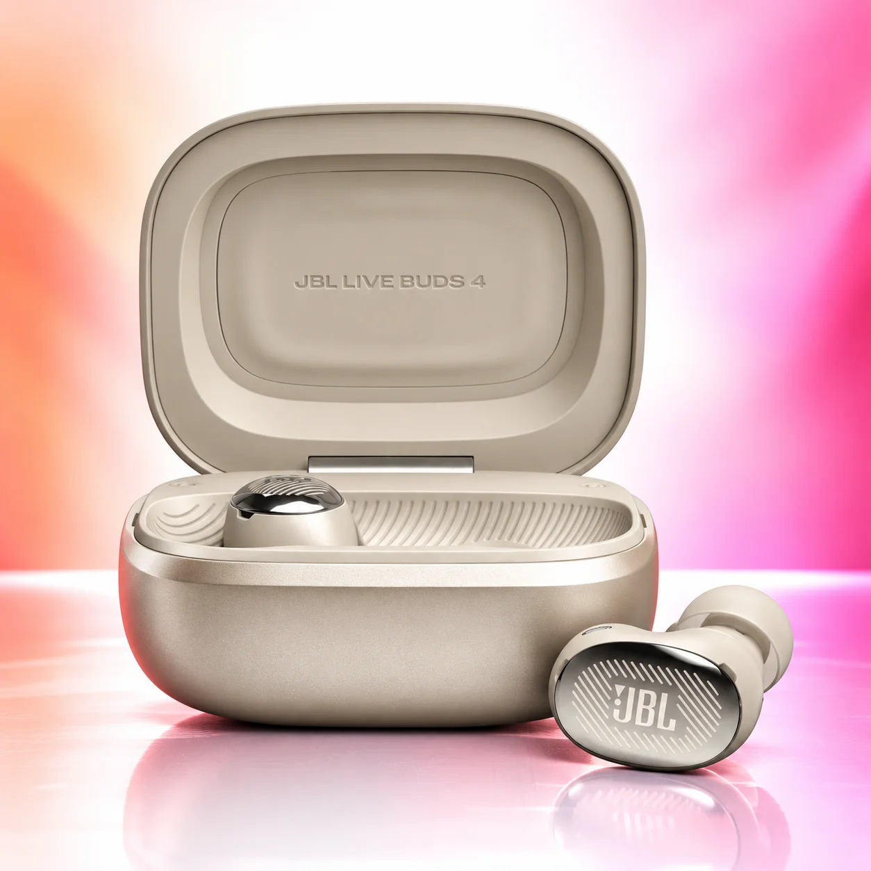 Беспроводные наушники JBL Live Buds 4, Sand (Бежевый)