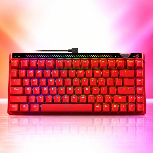 Клавиатура ASUS ROG Falchion Ace 75 HE V2X, Lava Red CN