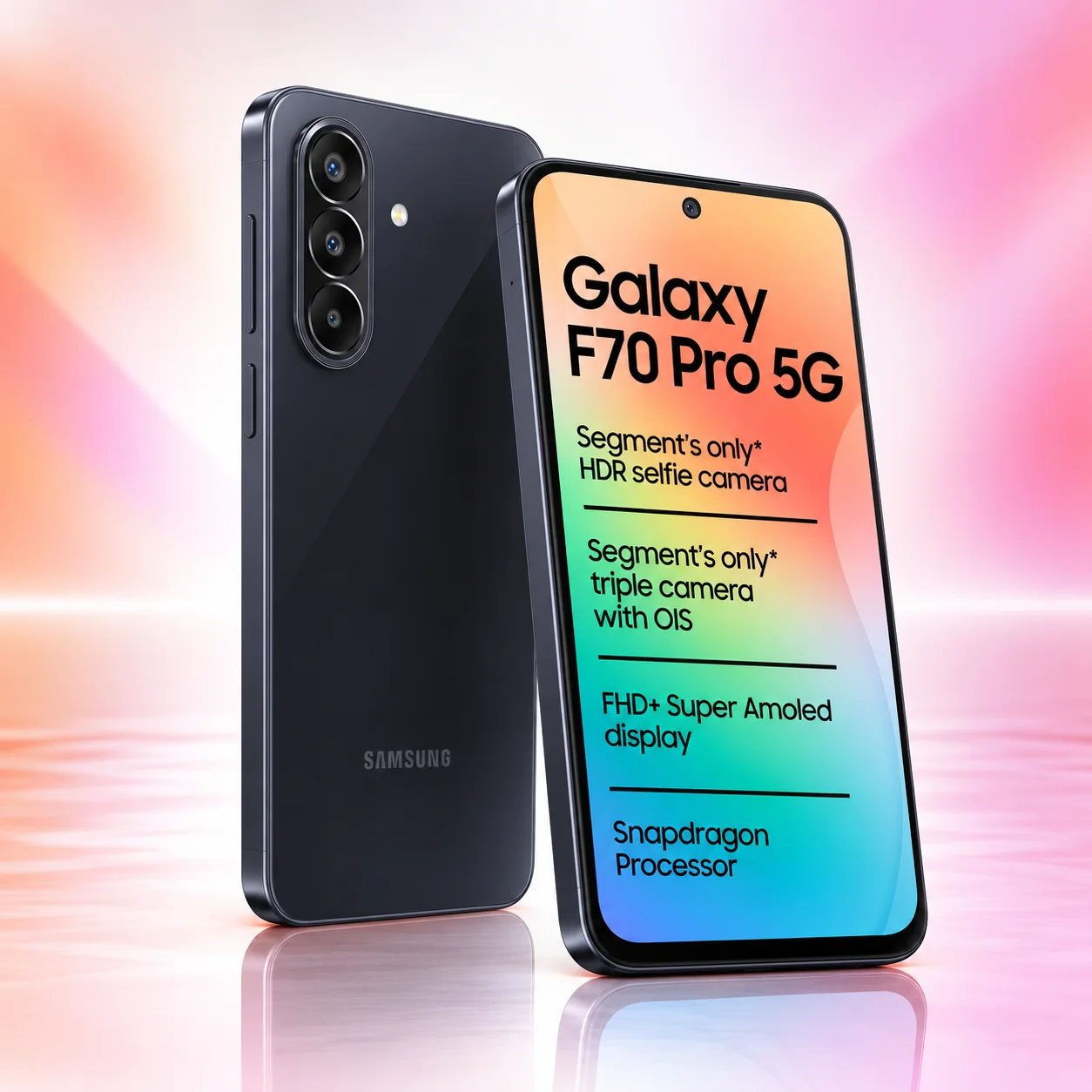 Samsung Galaxy F70 Pro 8/128Gb Black (Черный)