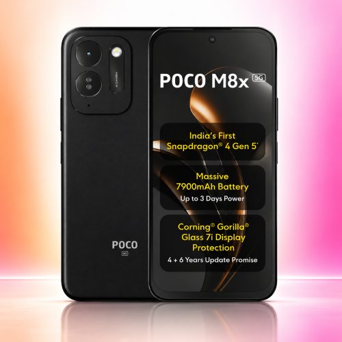 POCO M8x 5G 4/128Gb Black (Черный)