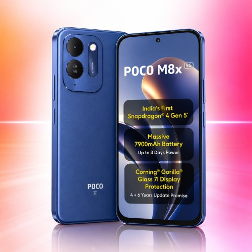 POCO M8x 5G 4/128Gb Blue (Синий)