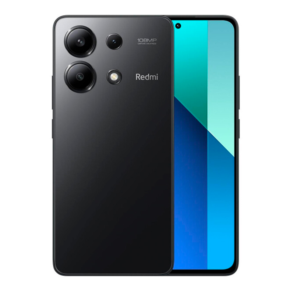 Смартфон Xiaomi Redmi Note 13 4G 8/256Gb Midnight Black (Черный) EU Вид №1