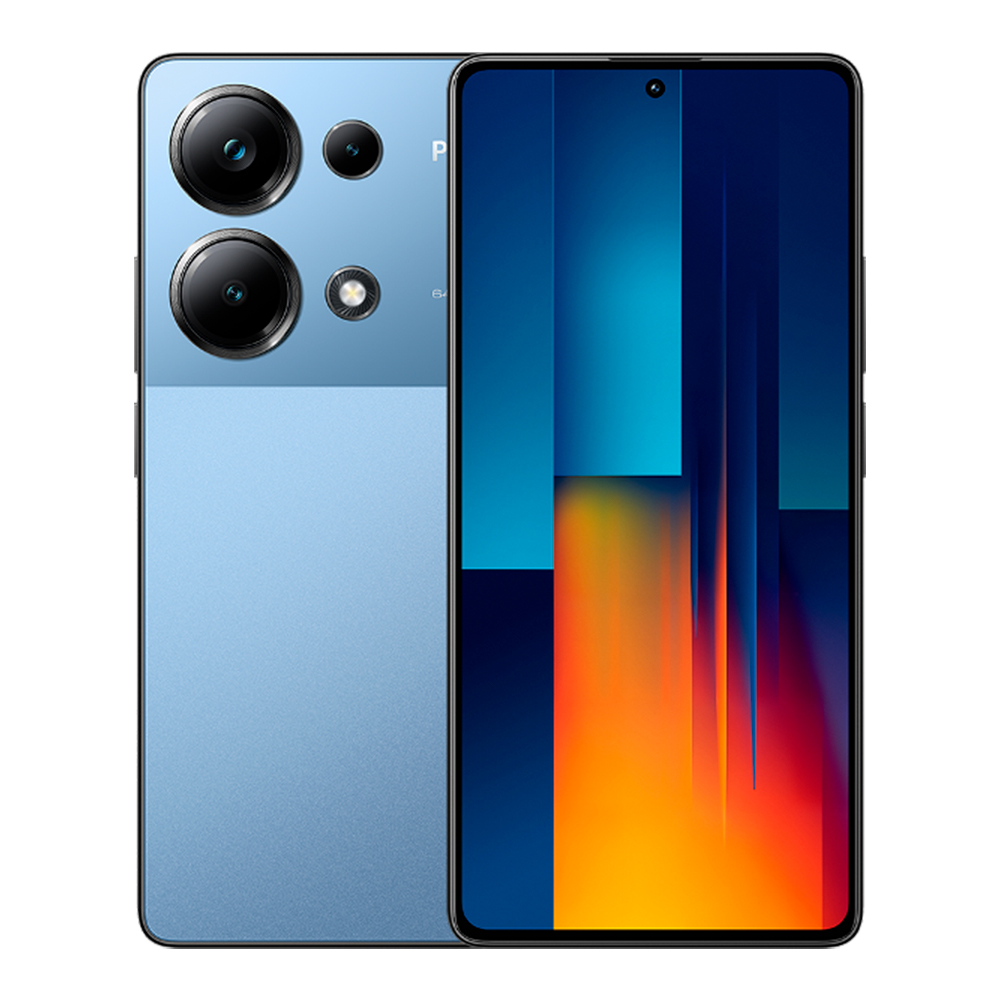 Смартфон Xiaomi Poco M6 Pro 12/512Gb Blue (Синий) EU, размер 75x161.1x8 мм