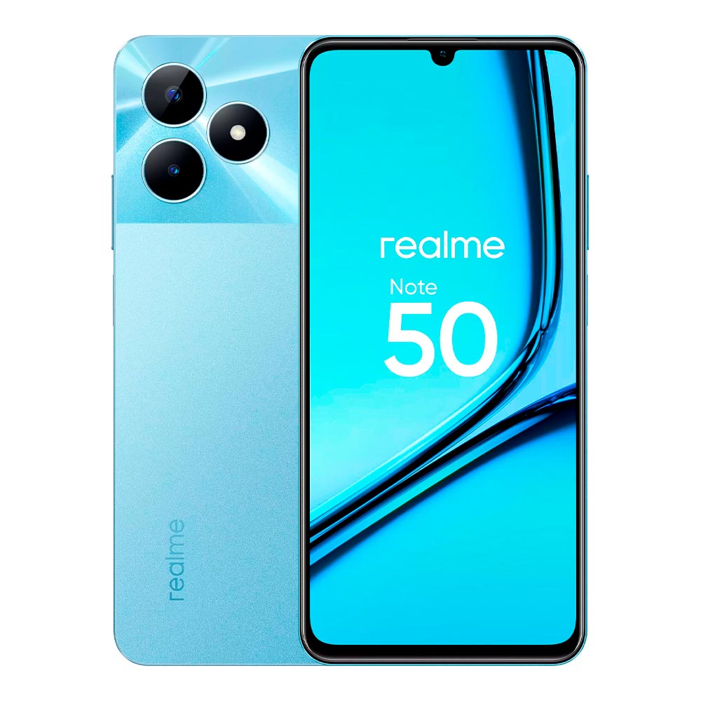 телефон realme голубой (98) фото