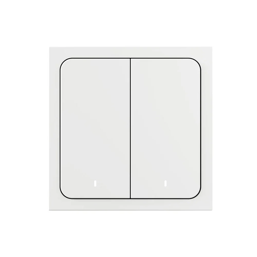 Выключатель Яндекс 2 клавиши, с Zigbee беспроводной (YNDX-00535)