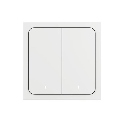 Выключатель Яндекс 2 клавиши, с Zigbee беспроводной (YNDX-00535)