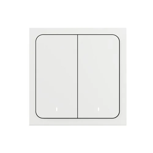 Купить Выключатель Яндекс 2 клавиши, с Zigbee проводной (YNDX-00532) Выключатель Яндекс 2 клавиши, с Zigbee проводной (YNDX-00532)