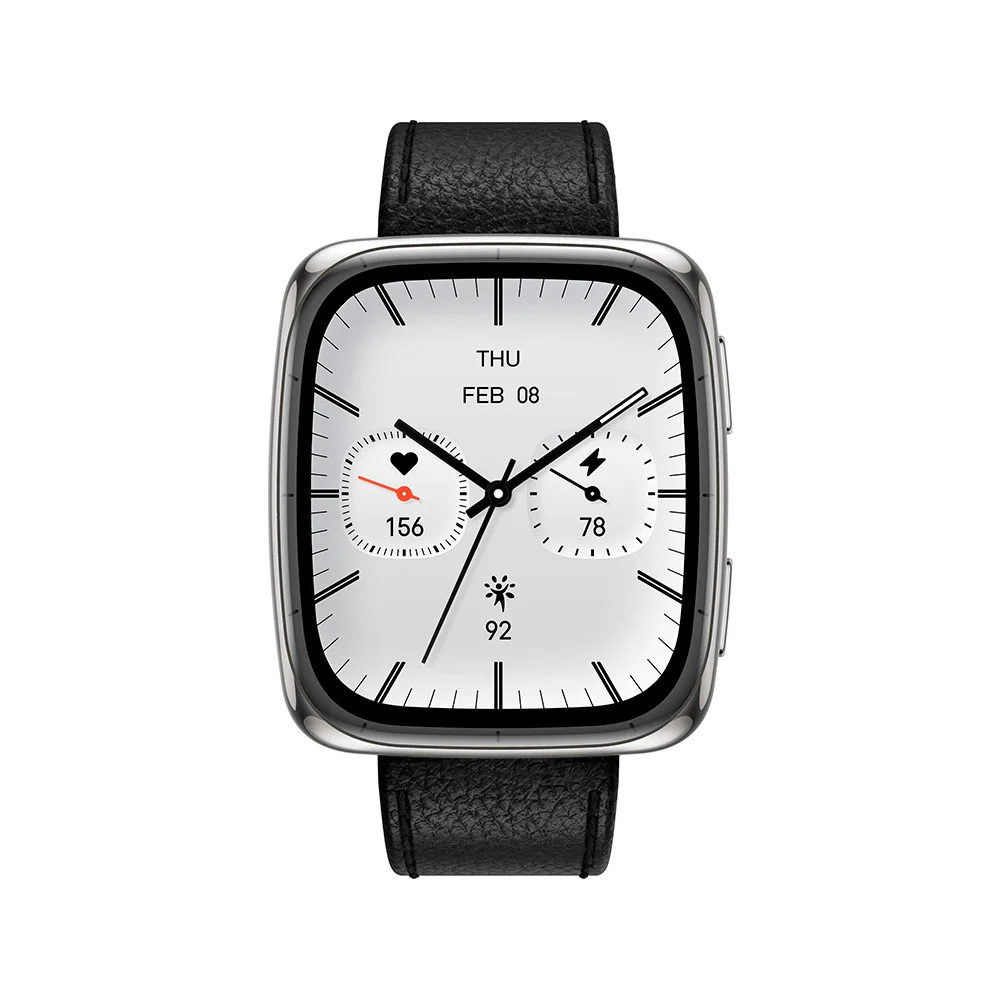 Купить Умные часы Amazfit Active 2S Black Leather (Черный) Умные часы Amazfit Active 2S Black Leather (Черный)