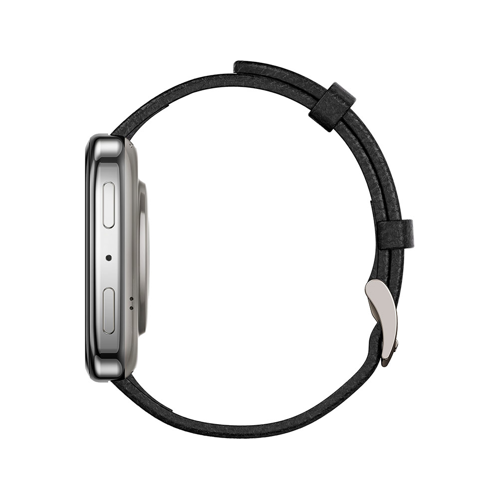 Умные часы Amazfit Active 2S Black Leather (Черный)
