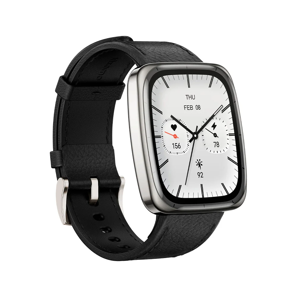 Купить Умные часы Amazfit Active 2S Black Leather (Черный) Умные часы Amazfit Active 2S Black Leather (Черный)
