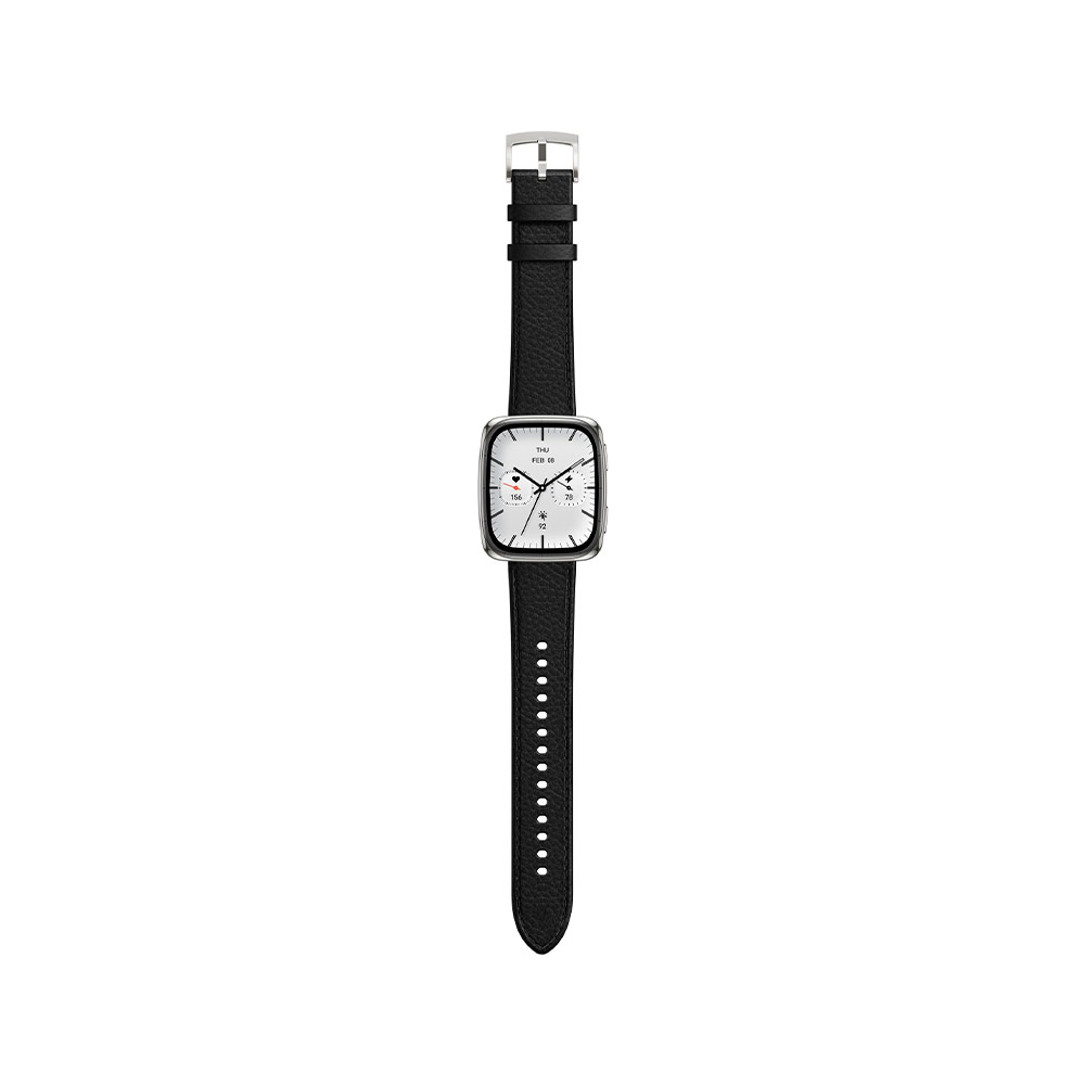 Умные часы Amazfit Active 2S Black Leather (Черный)