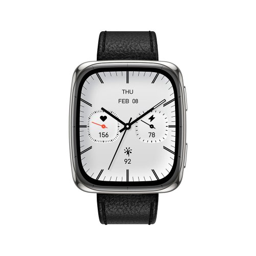 Умные часы Amazfit Active 2S Black Leather (Черный)
