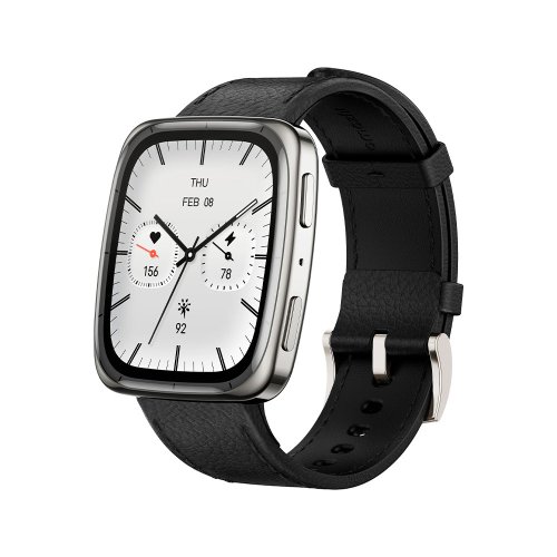 Умные часы Amazfit Active 2S Black Leather (Черный)