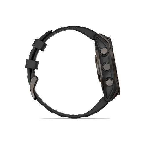 Умные часы Garmin Fenix 8 43 MM AMOLED Sapphire Titanium Carbon Gray (010-02903-21)