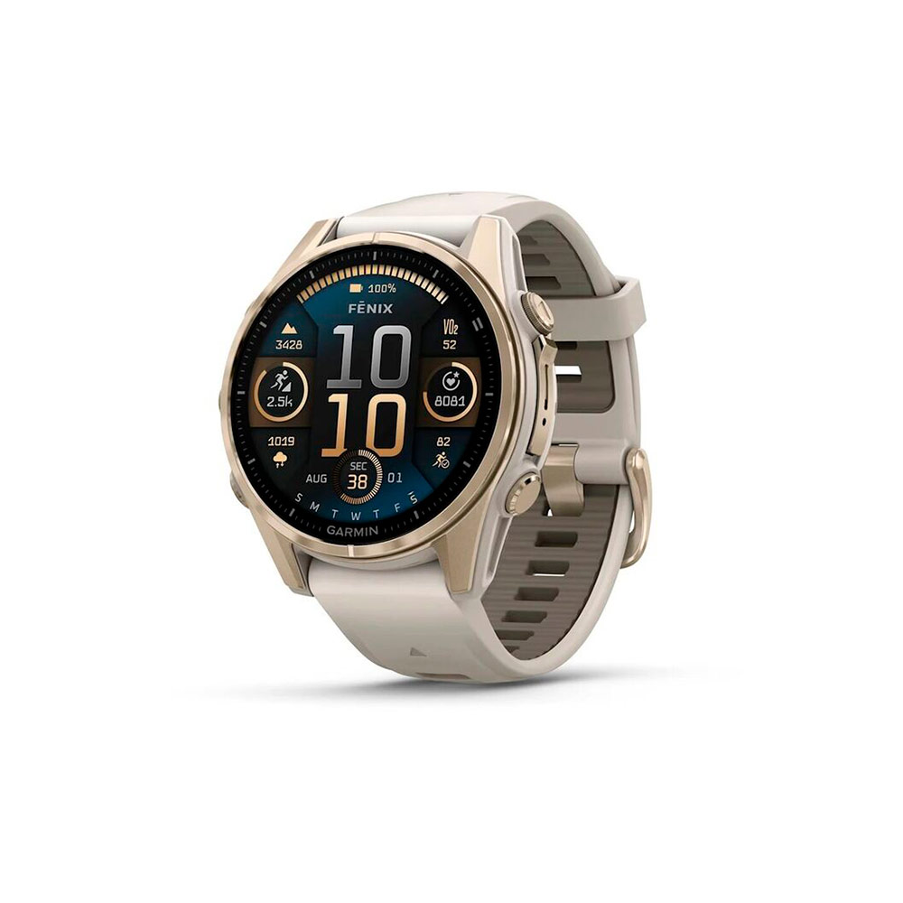 Умные часы Garmin Fenix 8 43 MM AMOLED Sapphire Gold (010-02903-11)