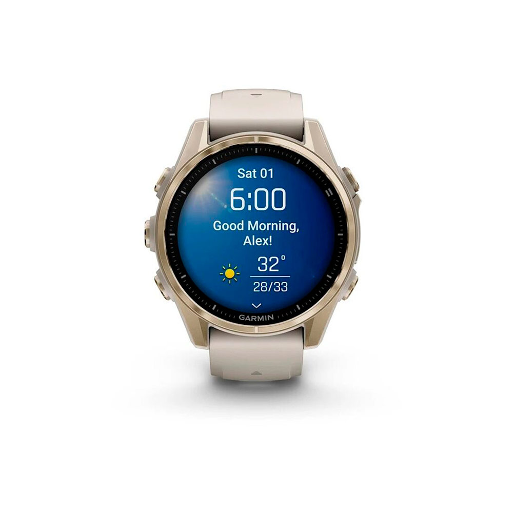Умные часы Garmin Fenix 8 43 MM AMOLED Sapphire Gold (010-02903-11)