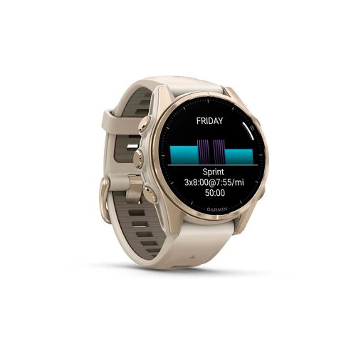 Умные часы Garmin Fenix 8 43 MM AMOLED Sapphire Gold (010-02903-11)