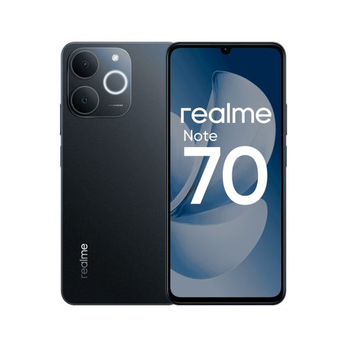 Смартфон Realme Note 70 6/128Gb Obsidian Black (Черный) RU