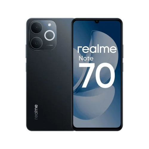 Купить Смартфон Realme Note 70 6/128Gb Obsidian Black (Черный) RU Смартфон Realme Note 70 6/128Gb Obsidian Black (Черный) RU
