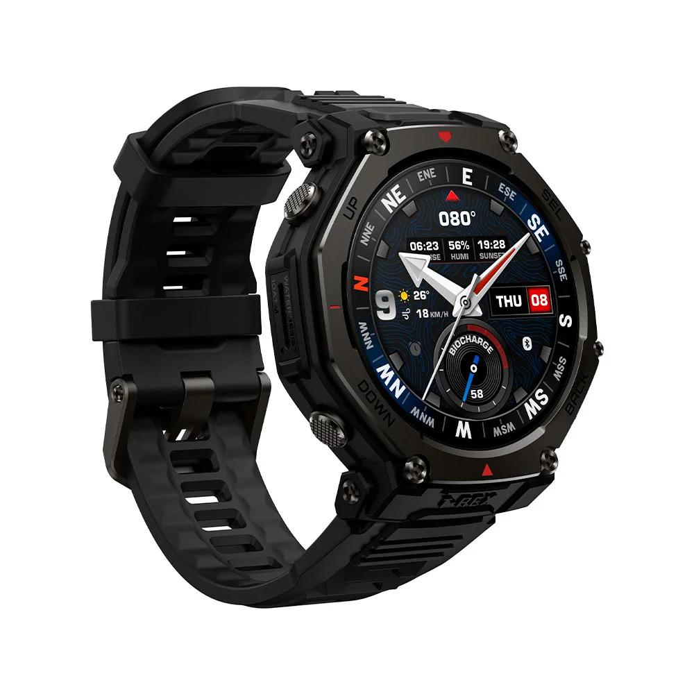 Купить Умные часы Amazfit T-Rex 3 Pro 44mm Tactical Black Умные часы Amazfit T-Rex 3 Pro 44mm Tactical Black
