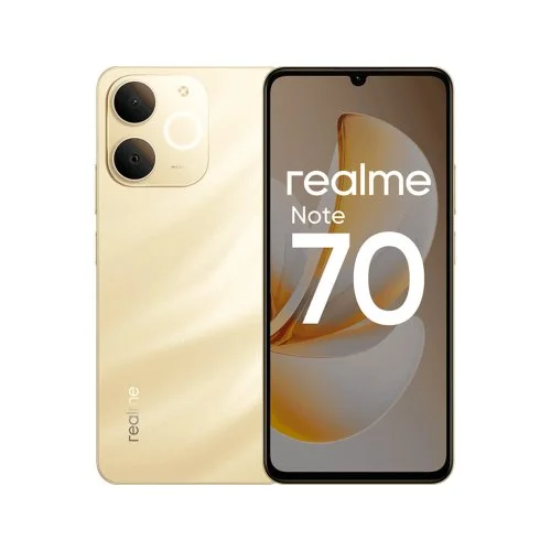 Купить Смартфон Realme Note 70 6/128Gb Gold (Золотой) RU Смартфон Realme Note 70 6/128Gb Gold (Золотой) RU