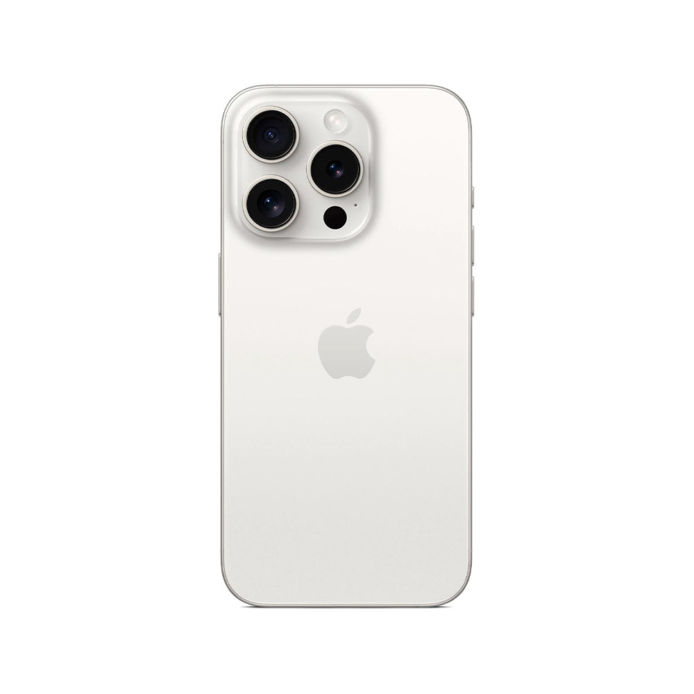Смартфон Apple iPhone 15 Pro 128Gb (e-Sim) White Titanium (Белый), без RuStore