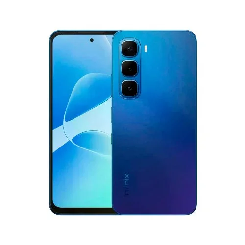 Смартфон Infinix HOT 60i 4/128Gb Shadow Blue (Синий) RU