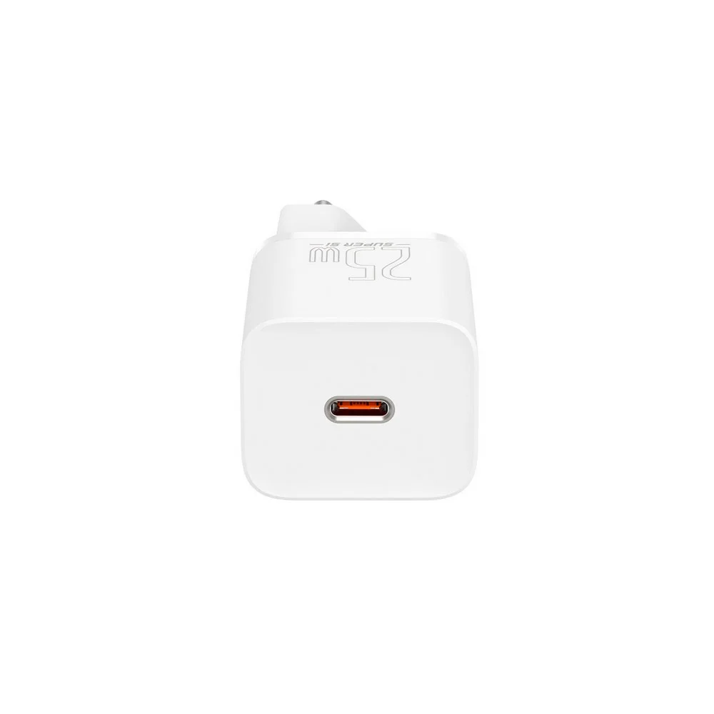 Купить Сетевая зарядка Baseus Super Si Quick Charger 1C 25W (TZCCSUP-L02) Белый Сетевая зарядка Baseus Super Si Quick Charger 1C 25W (TZCCSUP-L02) Белый