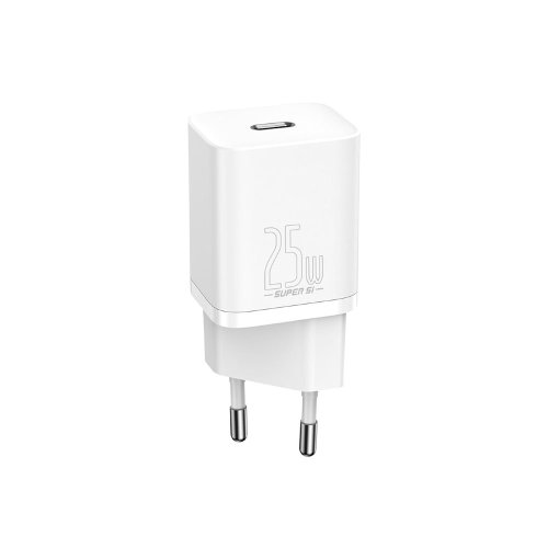 Сетевая зарядка Baseus Super Si Quick Charger 1C 25W (TZCCSUP-L02) Белый