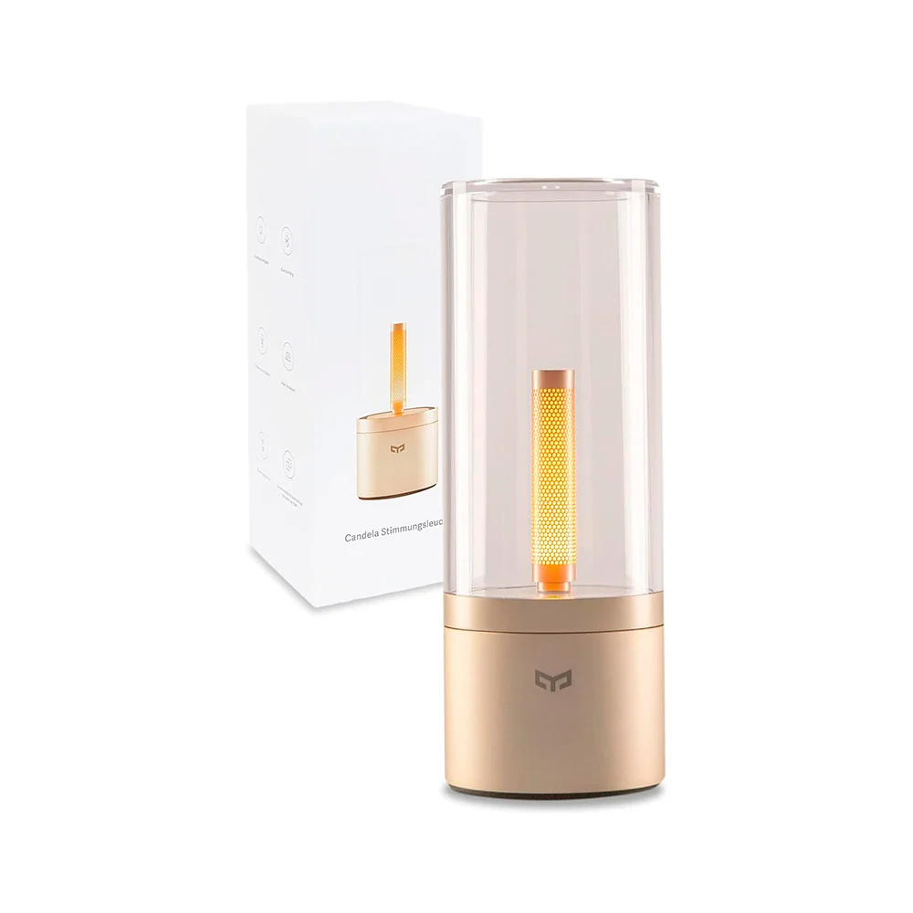 Купить Лампа-ночник Xiaomi Yeelight Smart Atmosphere Candela (YLFW01YL) Золотистая Лампа-ночник Xiaomi Yeelight Smart Atmosphere Candela (YLFW01YL) Золотистая