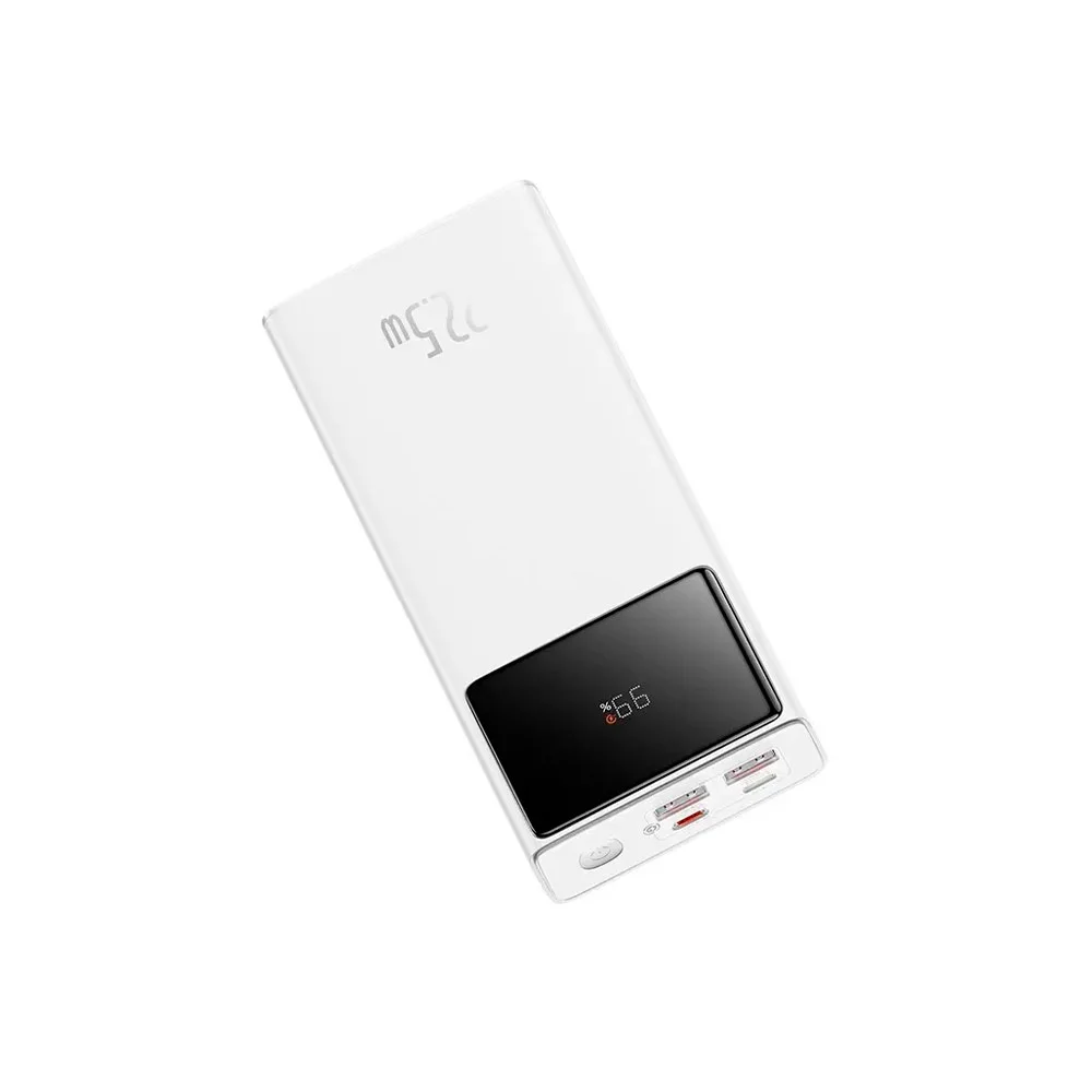 Купить Внешний аккумулятор Baseus Star-Lord 30000mAh 22.5W (PPXJ060102) Белый Внешний аккумулятор Baseus Star-Lord 30000mAh 22.5W (PPXJ060102) Белый