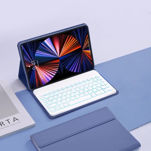 Чехол для планшета с клавиатурой Xiaomi Pad 6 Фиолетовый