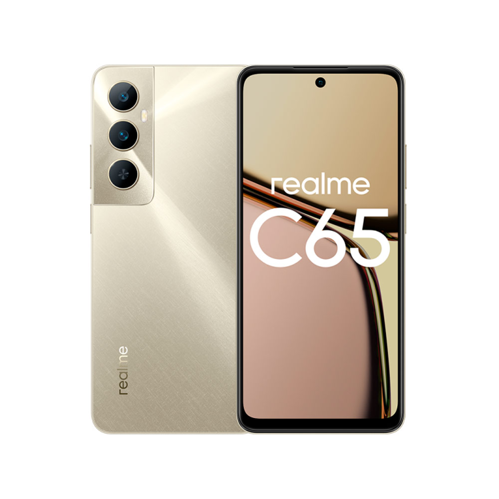 Смартфон Realme C65 4G 6/128Gb Gold (Золотой) RU