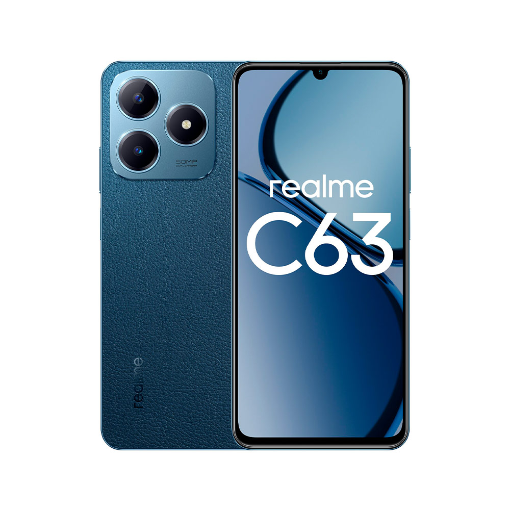 Смартфон Realme C63 8/256Gb Leather Blue (Синий) RU