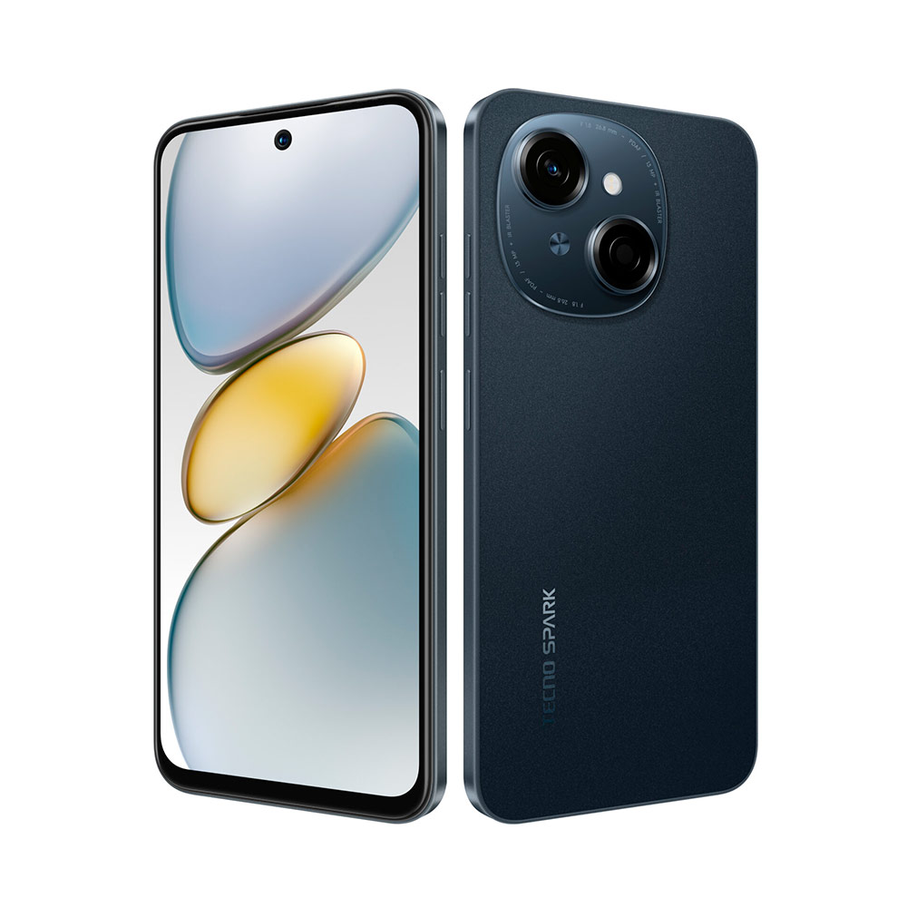 Смартфон Tecno Spark GO1 3/128Gb Startrail Black (Черный) RU