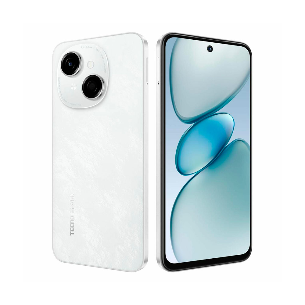 Смартфон Tecno Spark GO1 3/128Gb Glittery White (Белый) RU