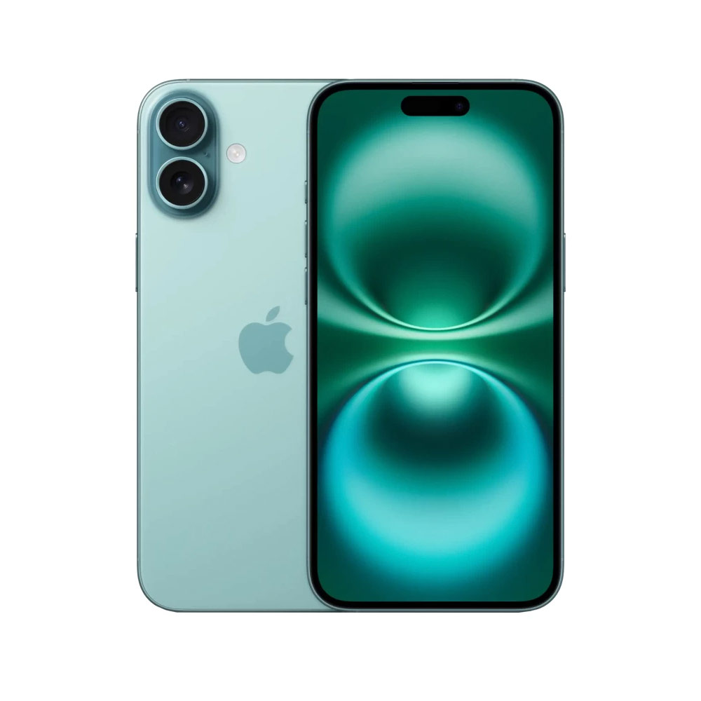 Смартфон Apple iPhone 16 128Gb (Dual Sim) Teal (Зеленый)