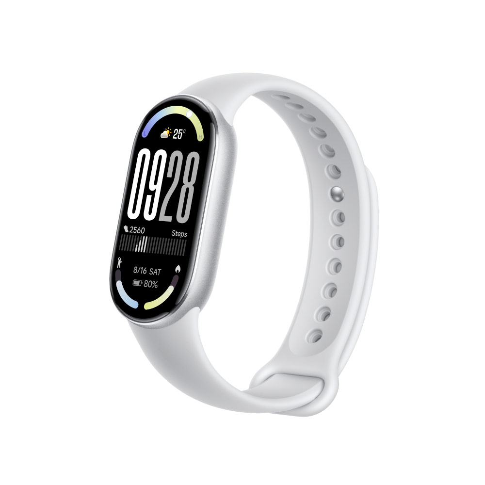 Фитнес браслет Xiaomi Smart Band 10 Glacier Silver (Серебро) RU