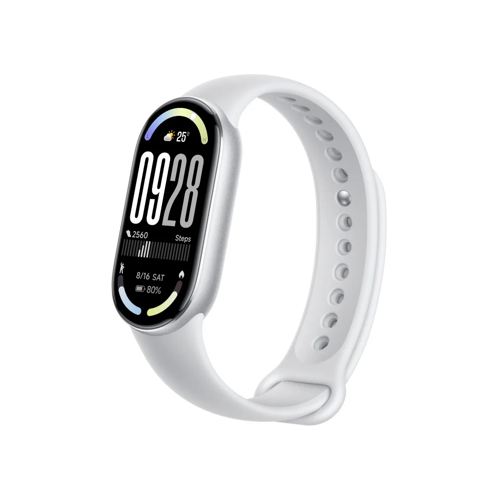 Фитнес браслет Xiaomi Smart Band 10 Glacier Silver (Серебро) RU