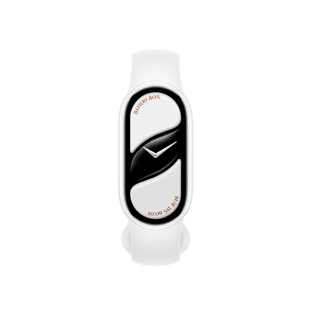 Фитнес браслет Xiaomi Smart Band 10 Ceramic Edition Pearl White (Керамика белая) RU