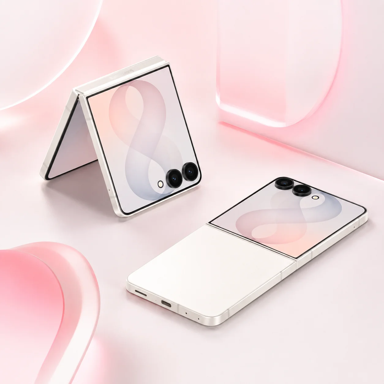 Samsung Galaxy Z Flip 8 12/256Gb (SM-F776B) Cream (Кремовый)