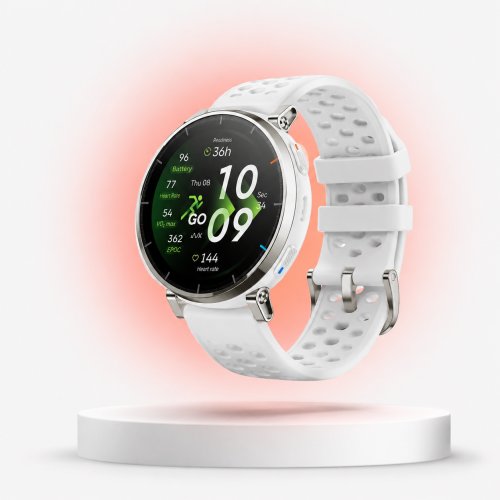 Умные часы Amazfit Active 3 Premium Aero White (Белый) k15206 EU 6 мес.
