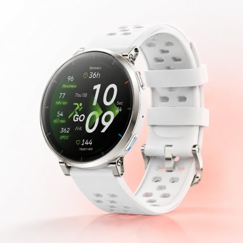 Умные часы Amazfit Active 3 Premium Aero White (Белый) k15206 EU 6 мес.