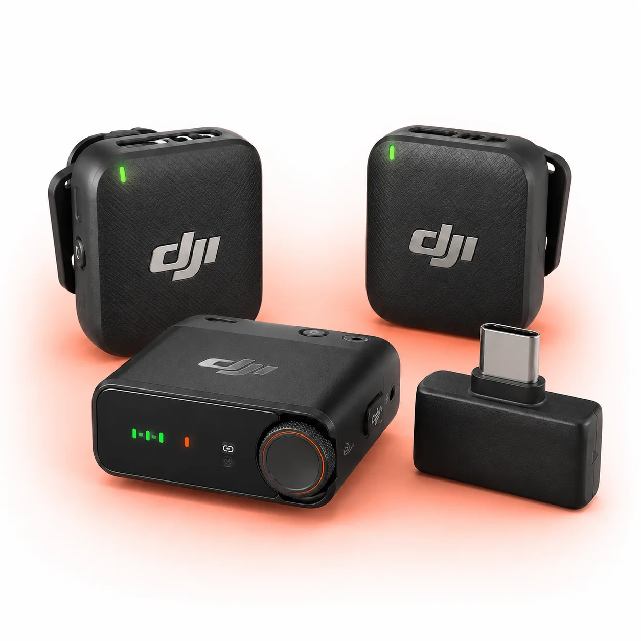 Беспроводной микрофон DJI Mic Mini (2 TX + 1 RX) + Mobile Phone Adapter CN
