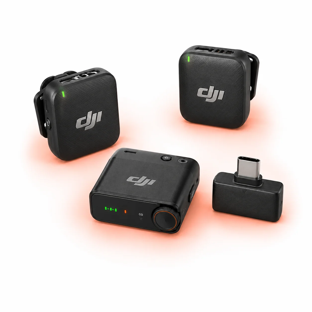 Беспроводной микрофон DJI Mic Mini (2 TX + 1 RX) + Mobile Phone Adapter CN