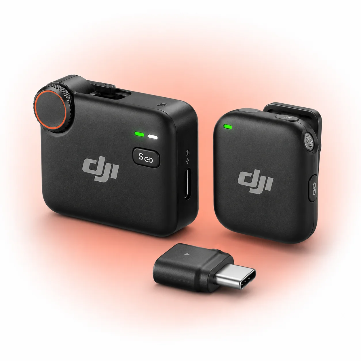 Беспроводной микрофон DJI Mic Mini 2 (1 TX + 1 RX) + Mobile Phone Adapter CN