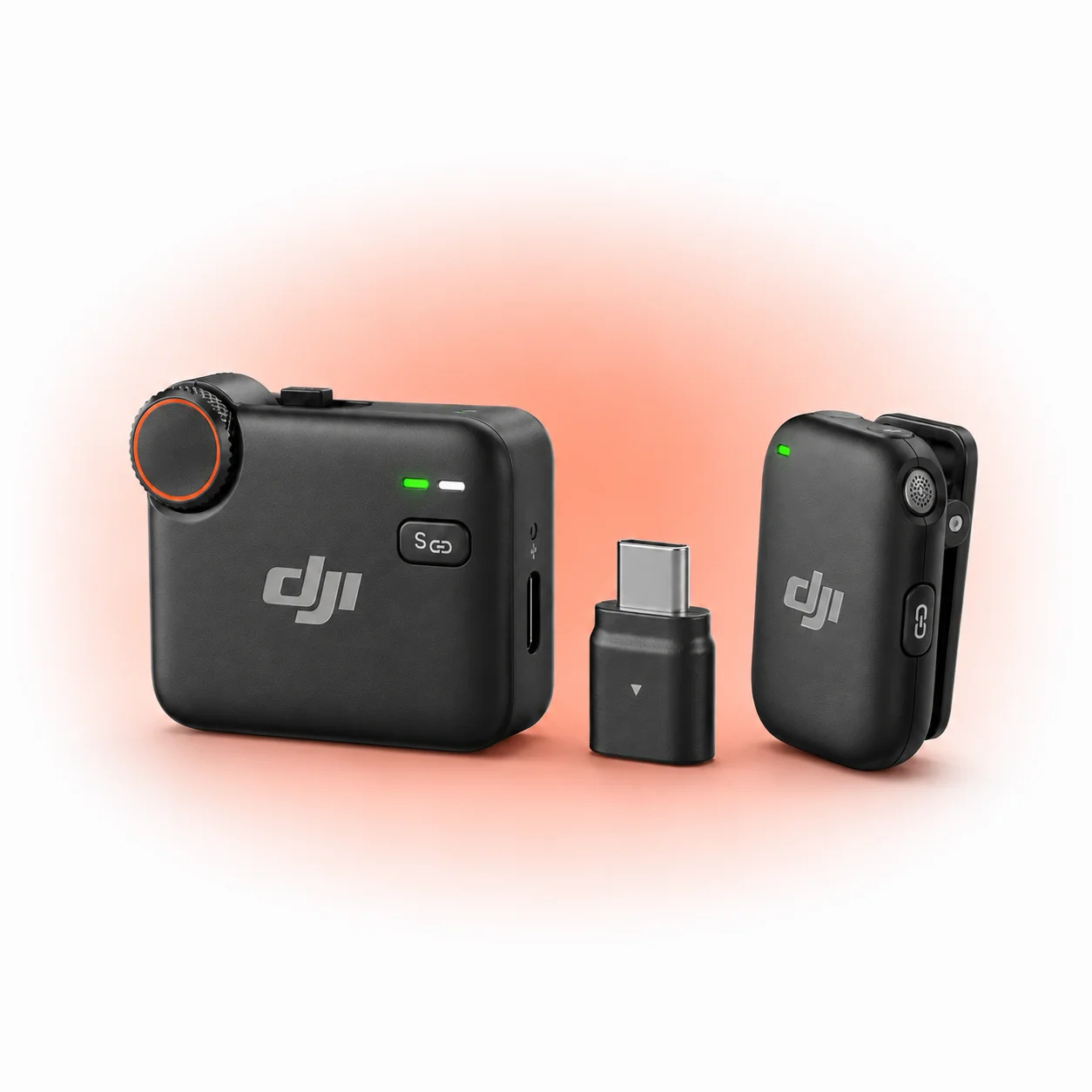 Беспроводной микрофон DJI Mic Mini 2 (1 TX + 1 RX) + Mobile Phone Adapter CN