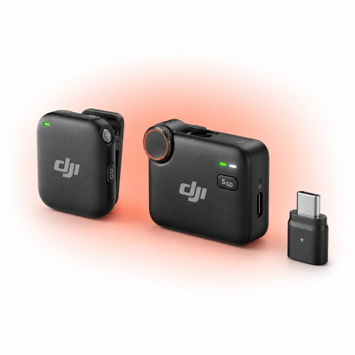 Беспроводной микрофон DJI Mic Mini 2 (1 TX + 1 RX) + Mobile Phone Adapter CN